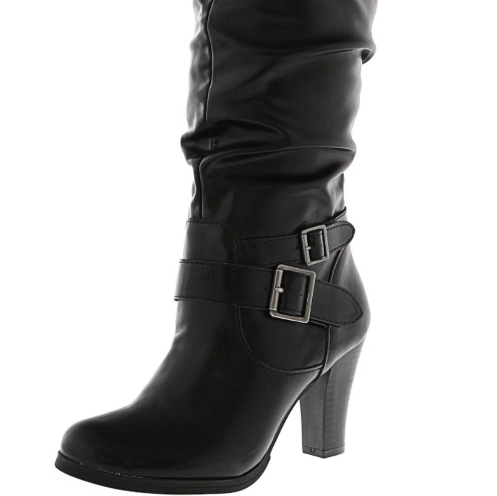 Style and Co. Heeled Knee High Boots